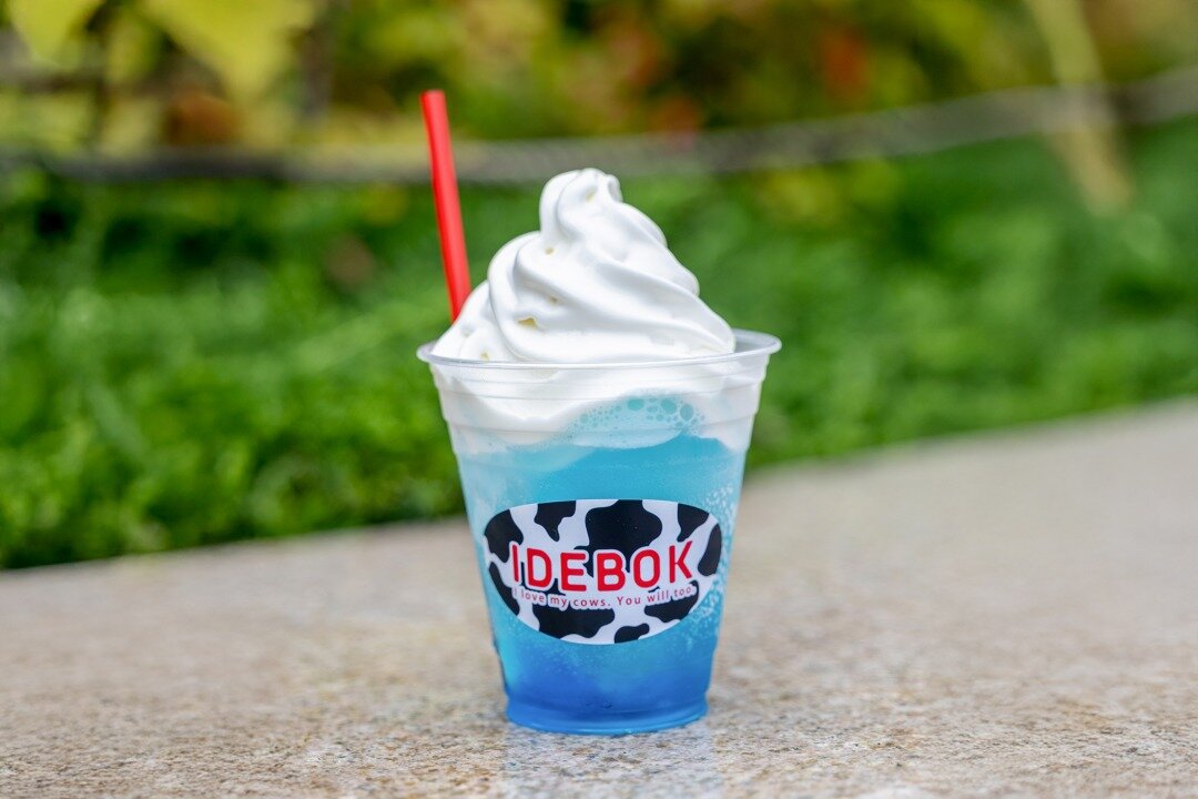Idebokの富士山クリームソーダ