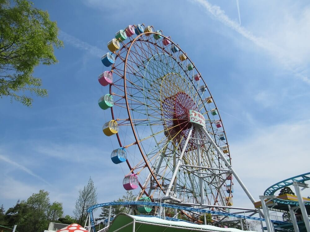 恵那峡ワンダーランドにある観覧車