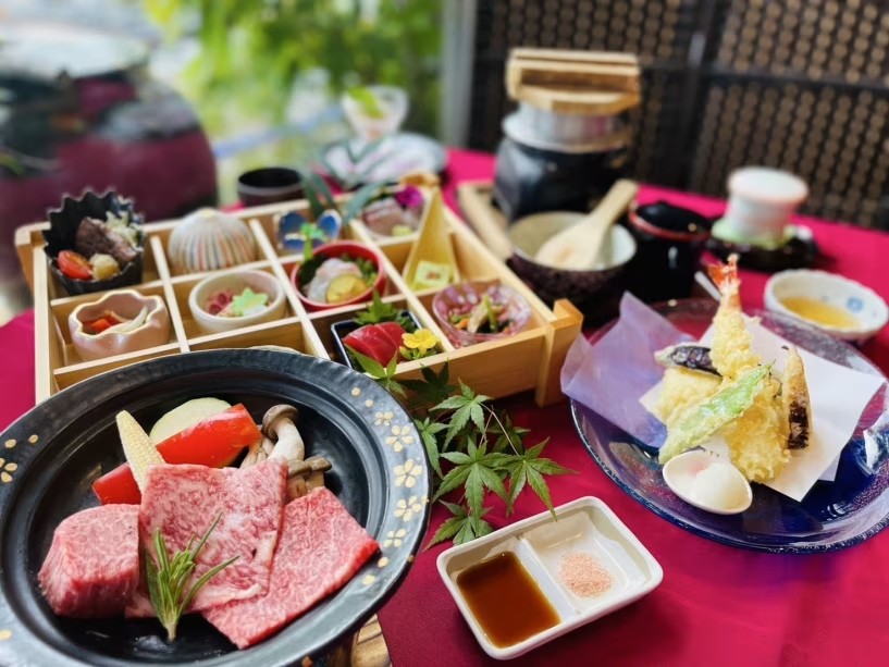 日帰りプランで楽しめる食事