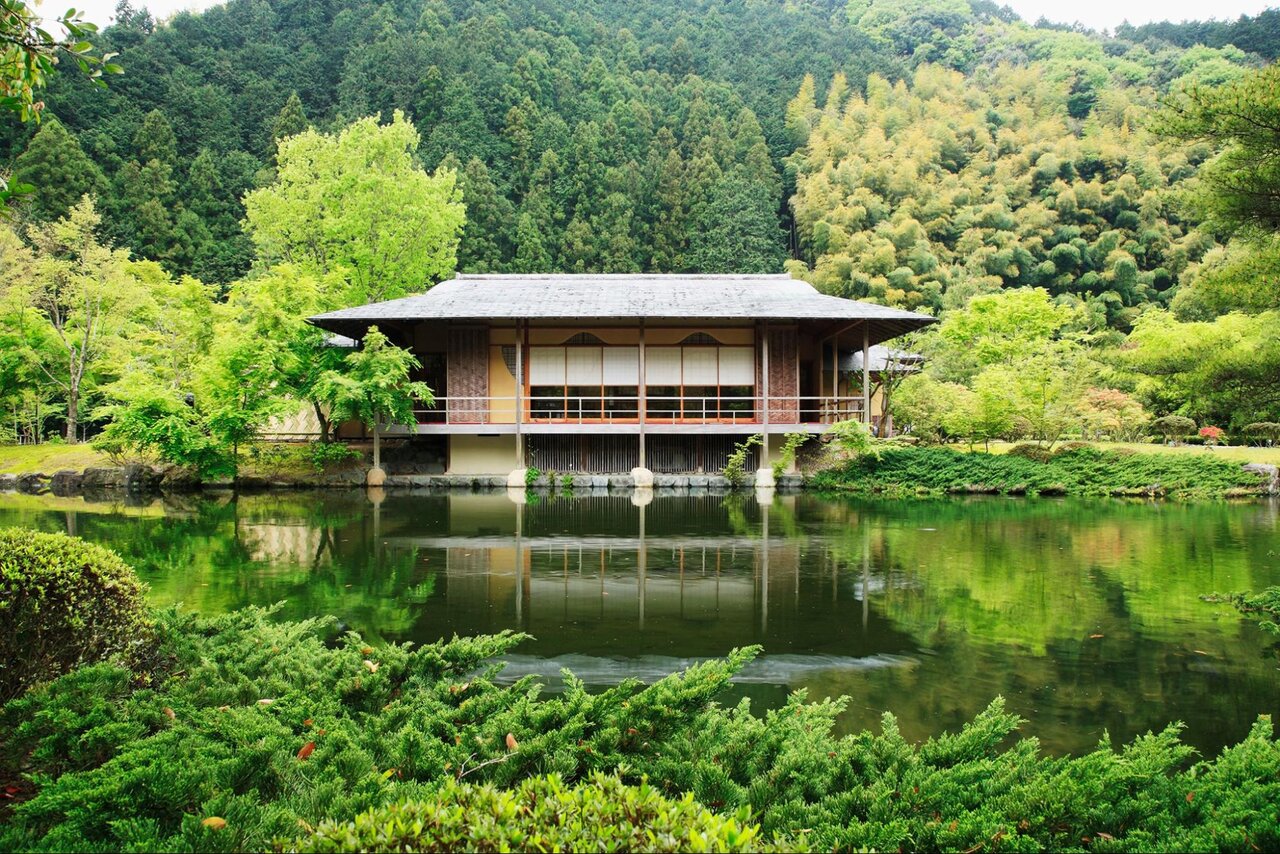 玉露の里の外観