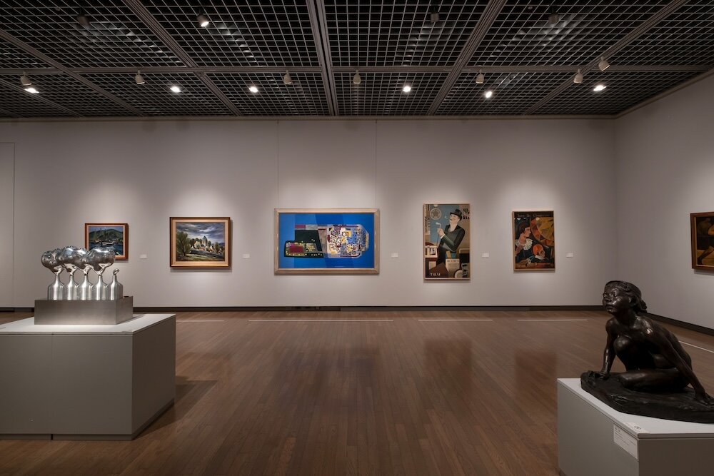 和歌山県立近代美術館の展示室