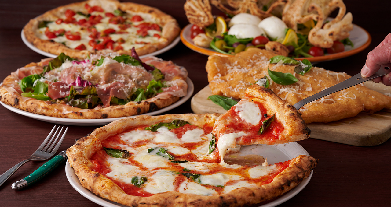 TRATTORIA E PIZZERIA AMICIのさまざまなメニュー