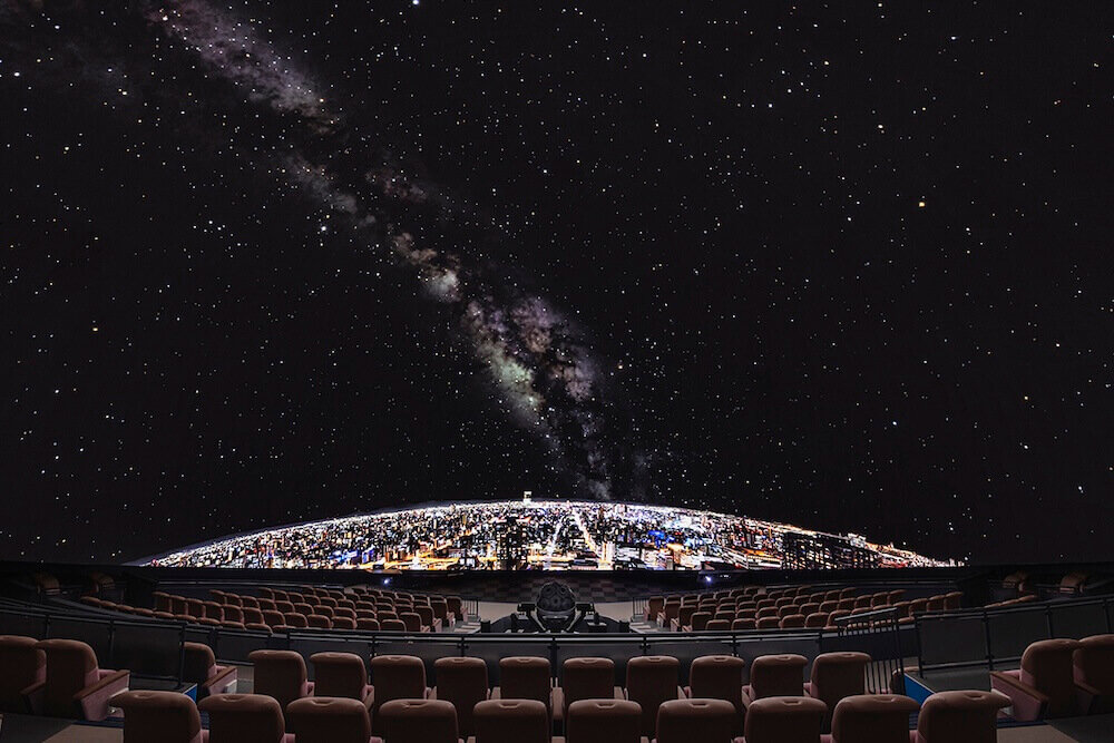 大阪市立科学館のプラネタリウム