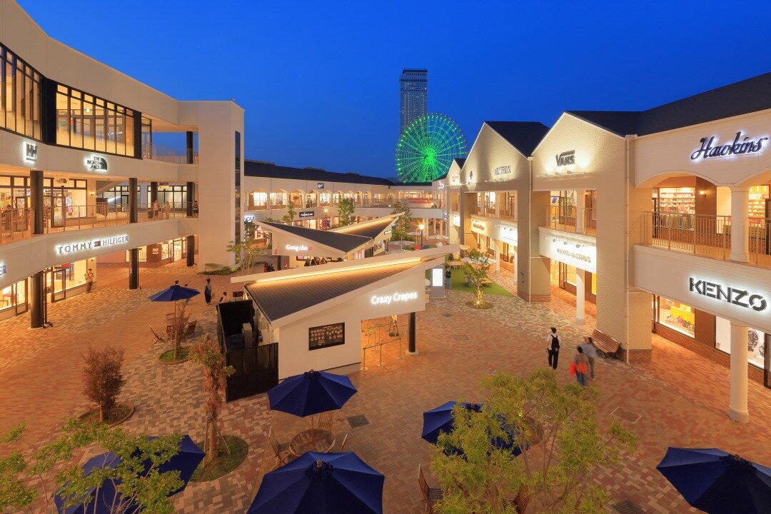 夜のりんくうプレミアム・アウトレット