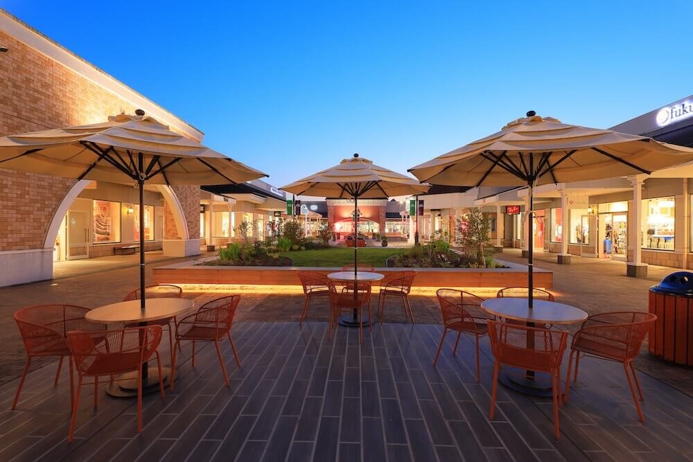 夕焼けの佐野プレミアム・アウトレット