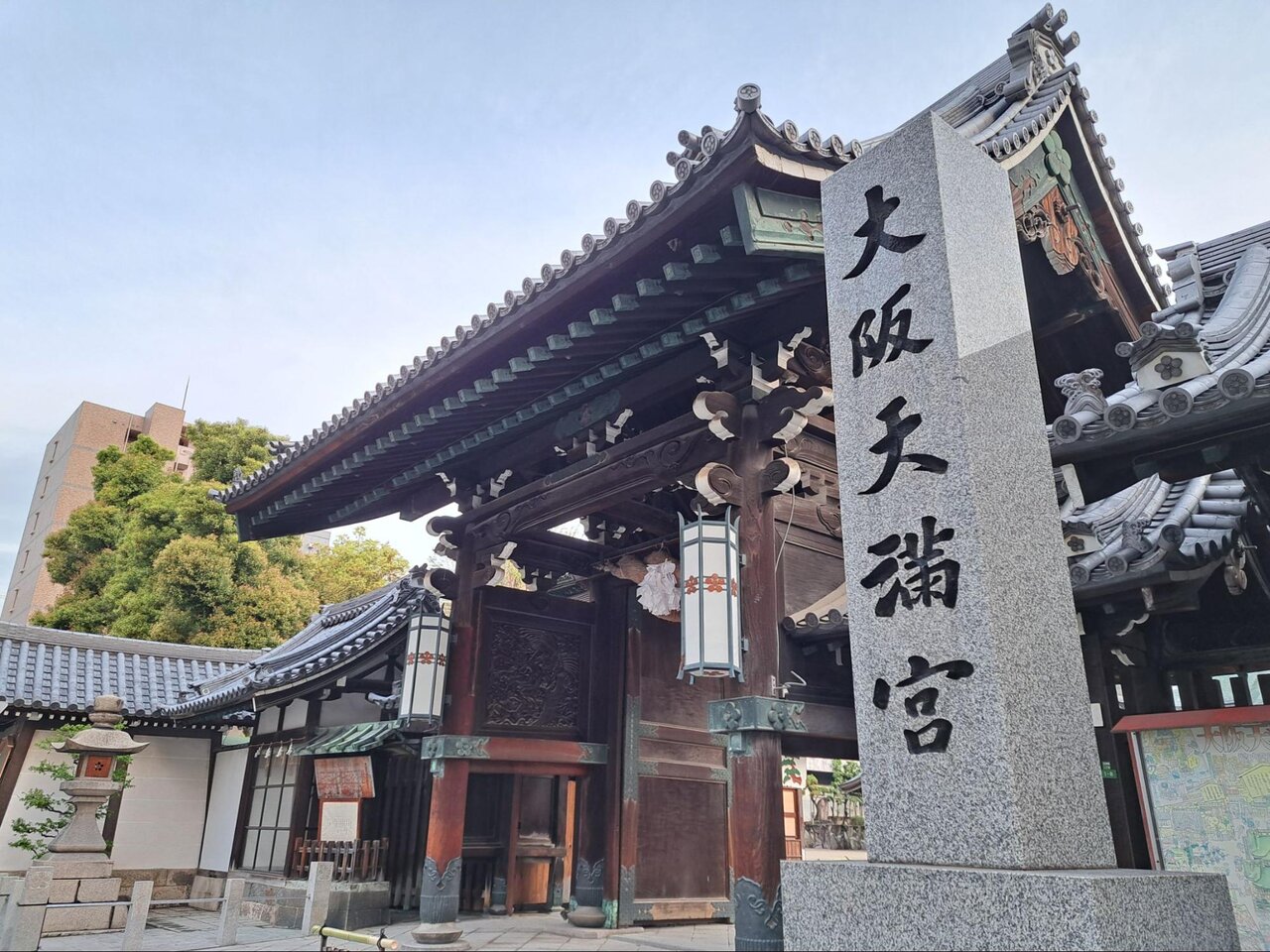 大阪天満宮の外観