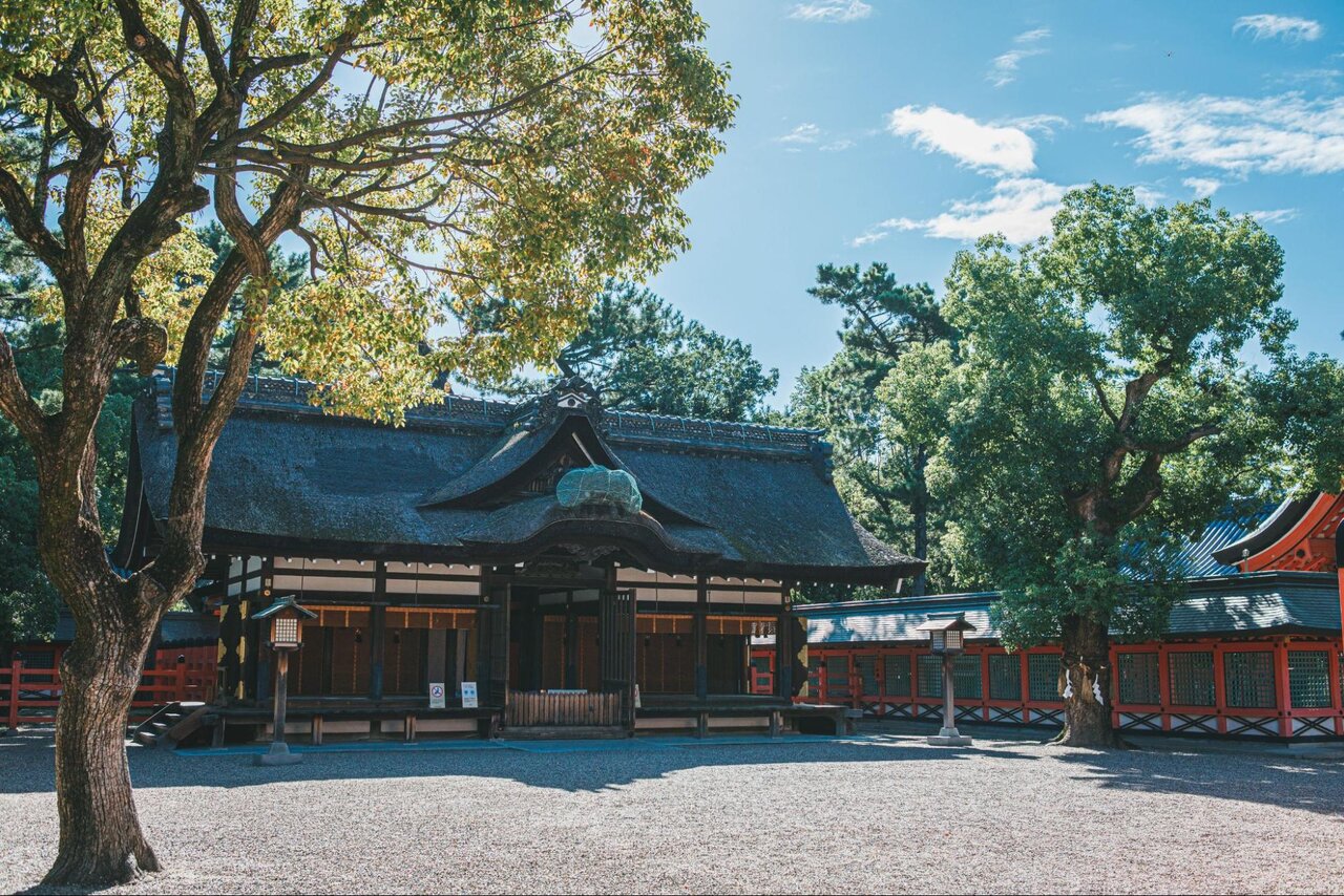 住吉大社内の第一本宮