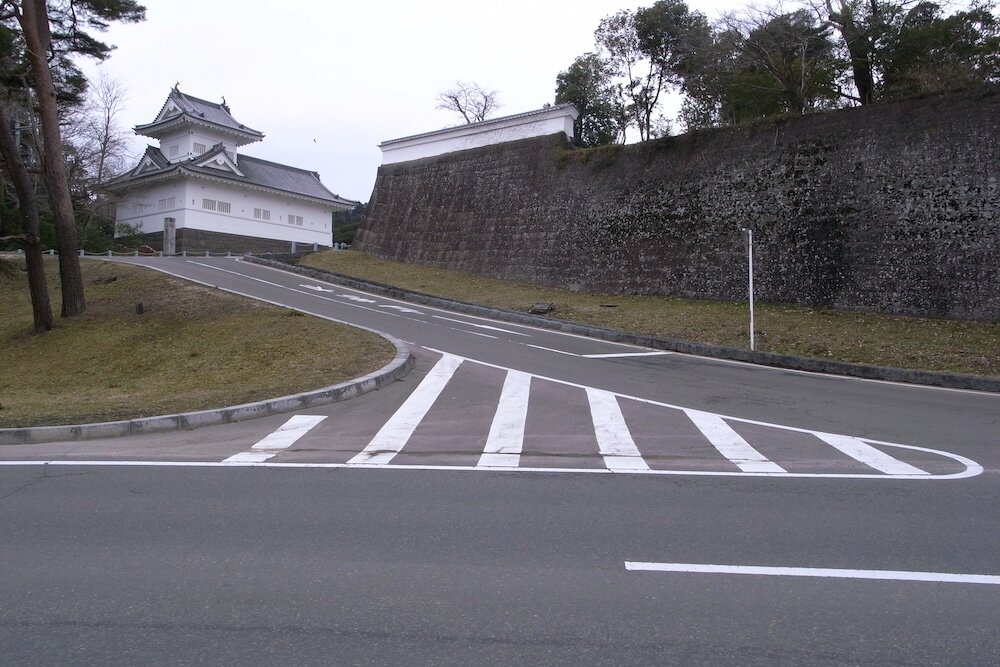 仙台城跡の石垣
