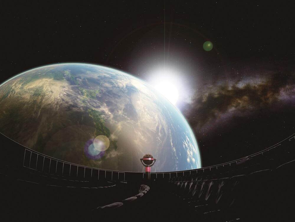 仙台市天文台のプラネタリウム