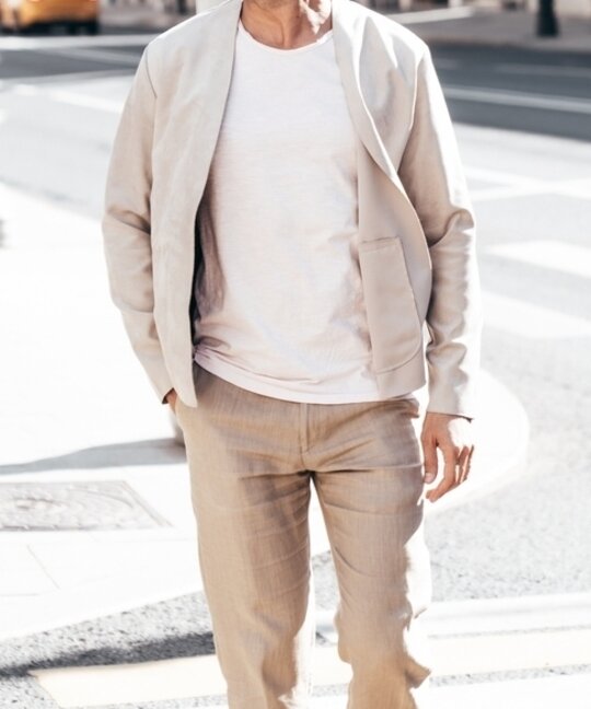 きれいめスタイルの男性