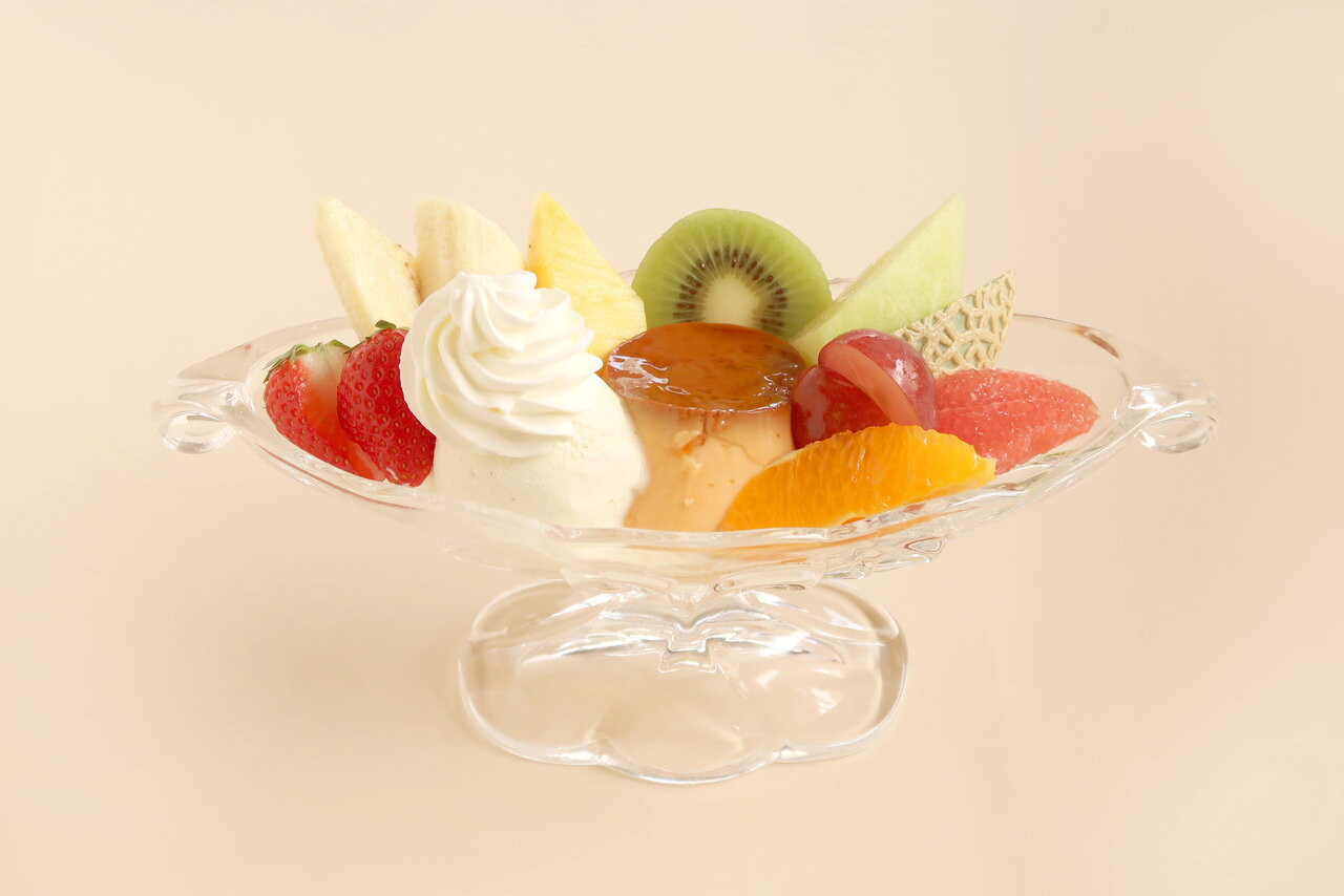 いたがき本店のプリンアラモード