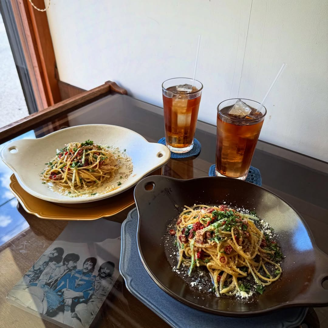 「オクトパスガーデン」のパスタ