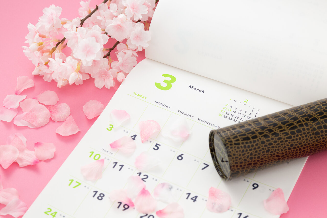 3月のカレンダー