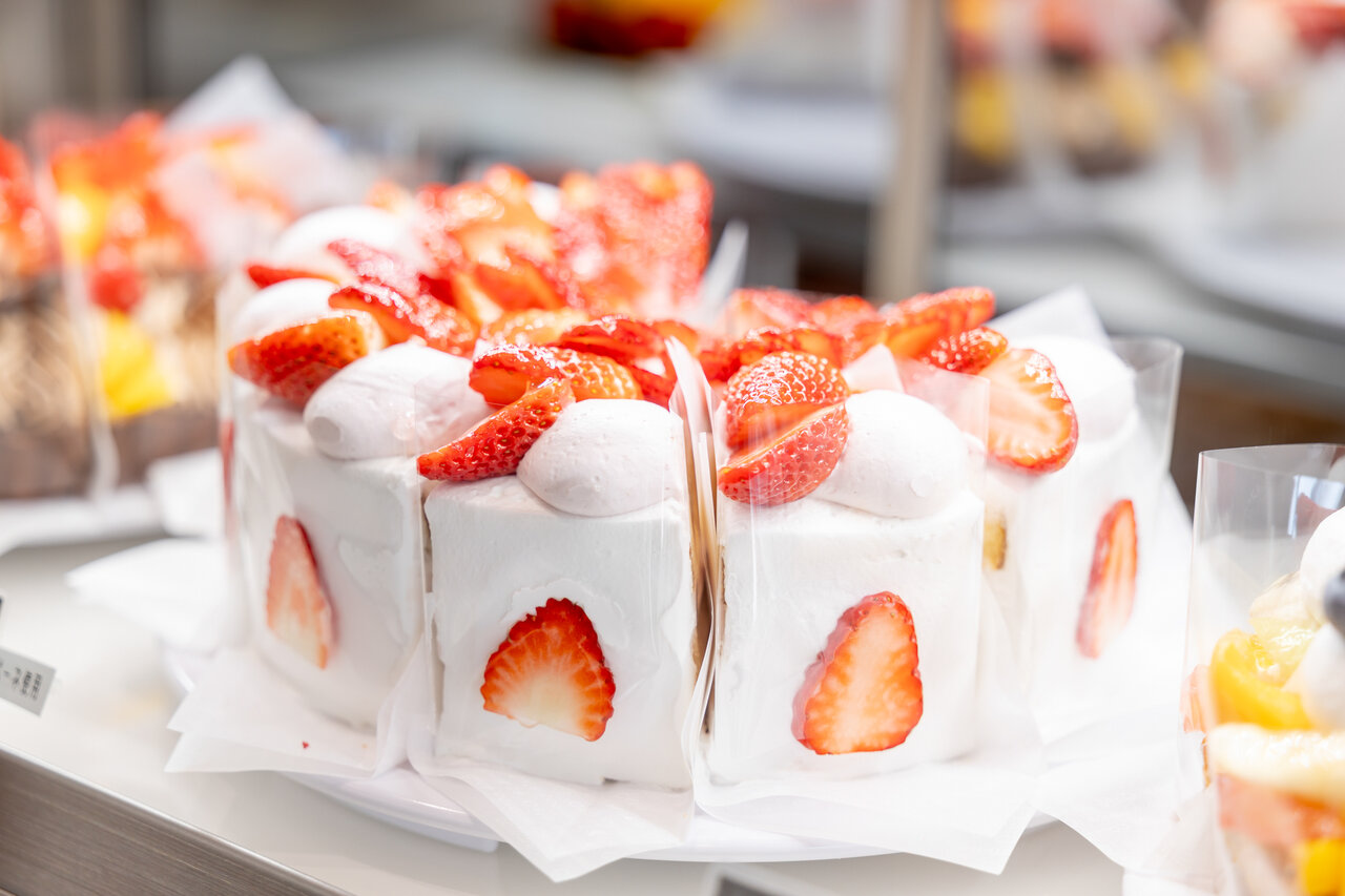いちごのケーキ