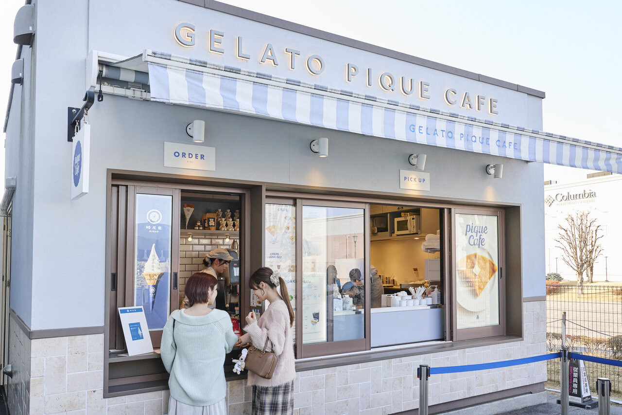 Gelato Pique Cafeの外観
