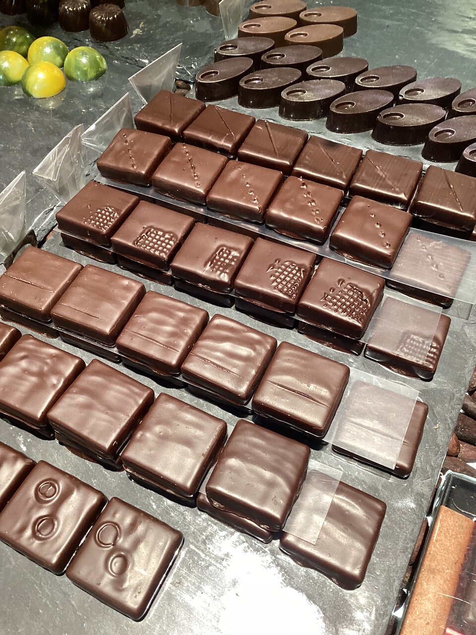 La Pierre Blancheのチョコレート