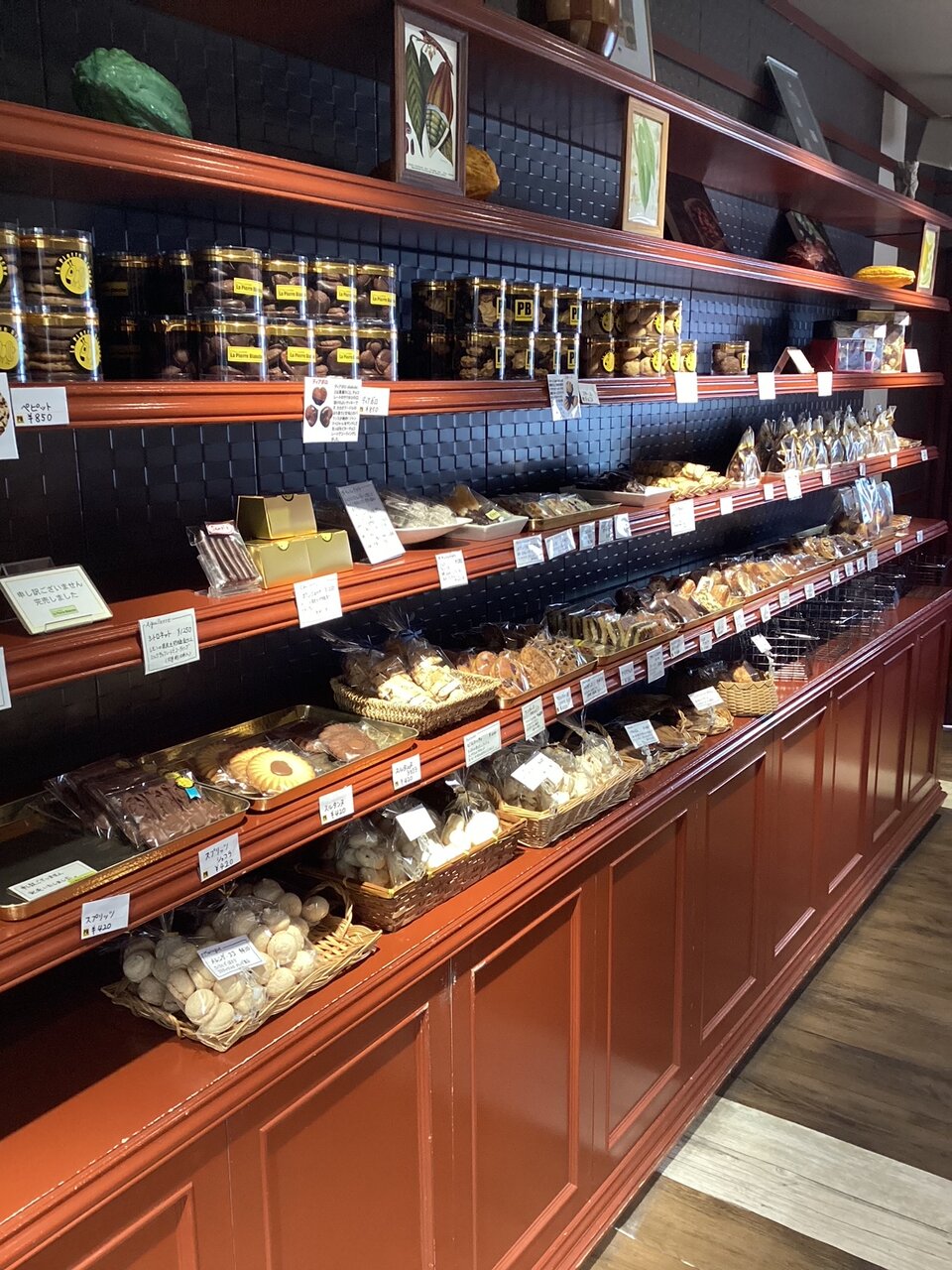 La Pierre Blancheの店内