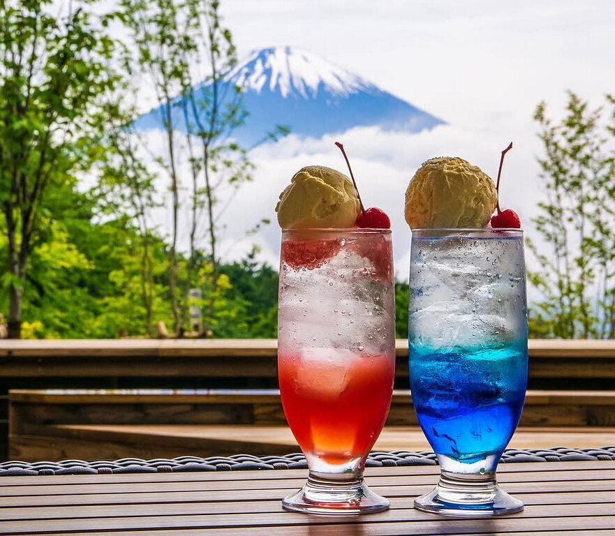 FUJIMI CAFEのオリジナルドリンク