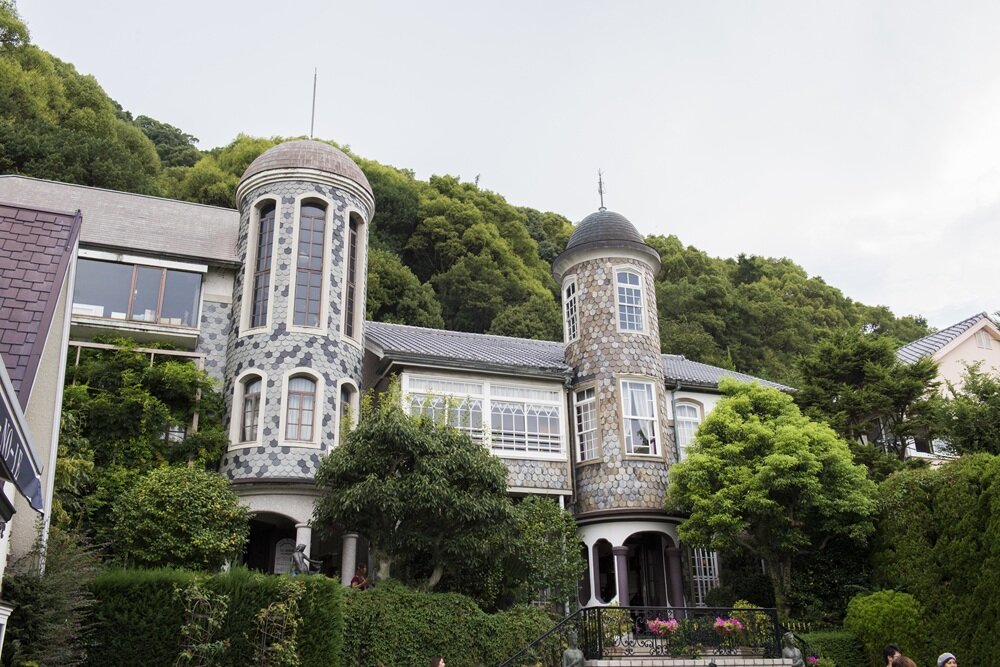 「北野異人館街」のうろこの家