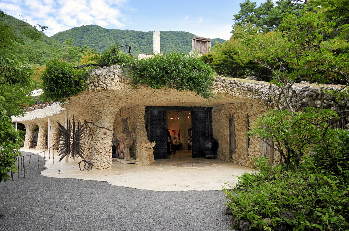 久保田一竹美術館の外観