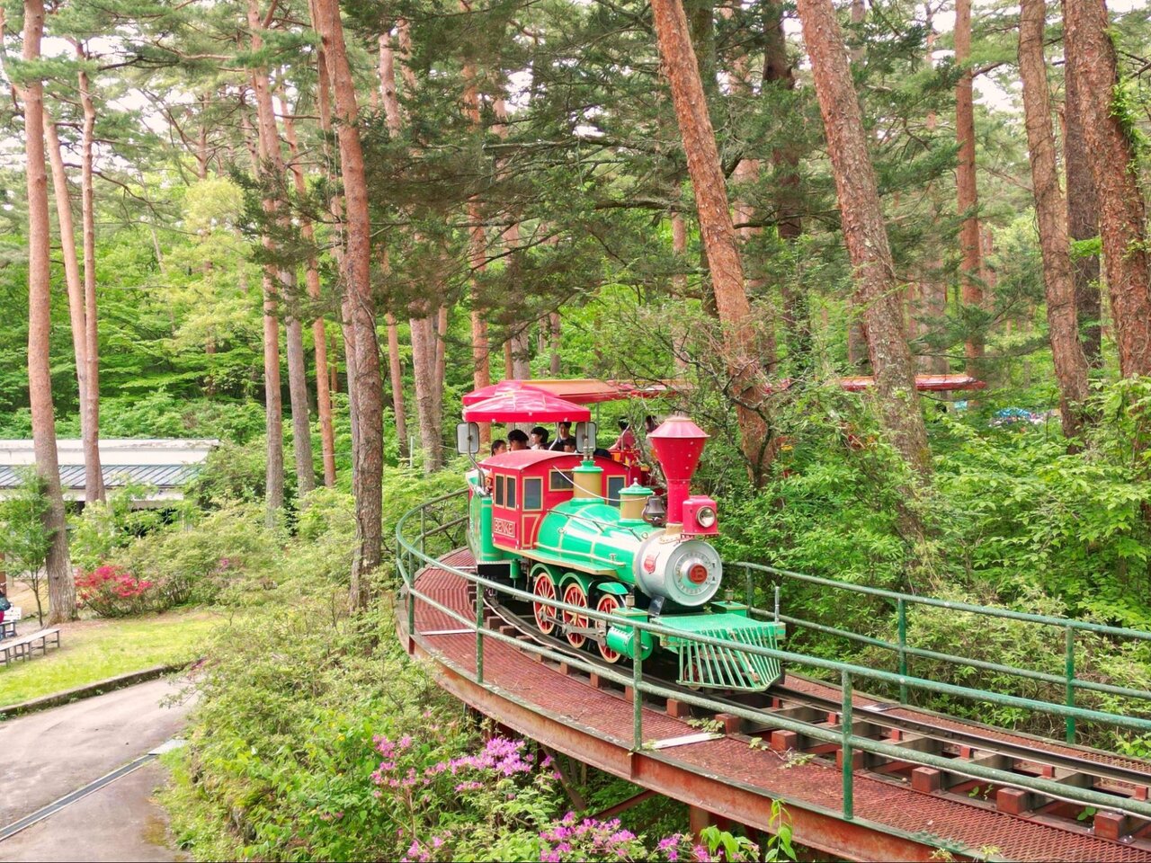 富士すばるランドの森林鉄道