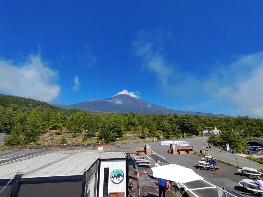 御殿場口新五合目から見た富士山