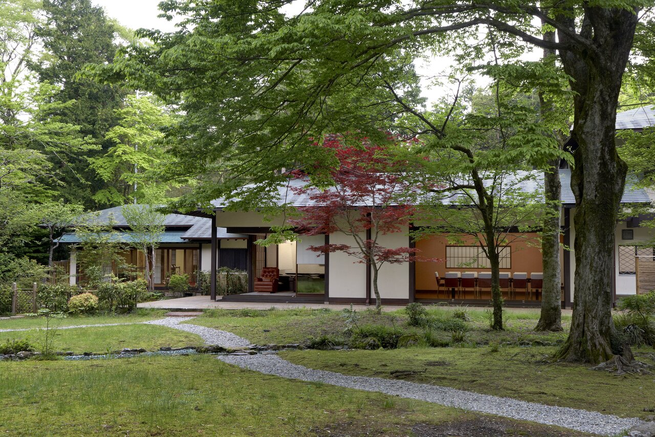 東山旧岸邸の外観
