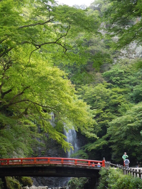 箕面公園にある箕面大滝