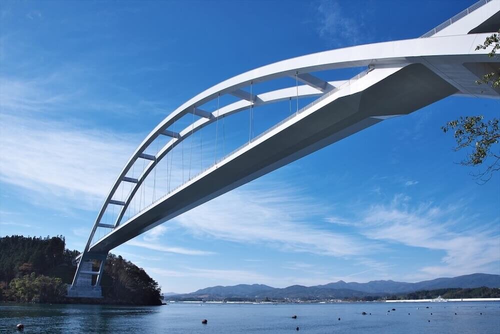 気仙沼大島に渡る大島大橋