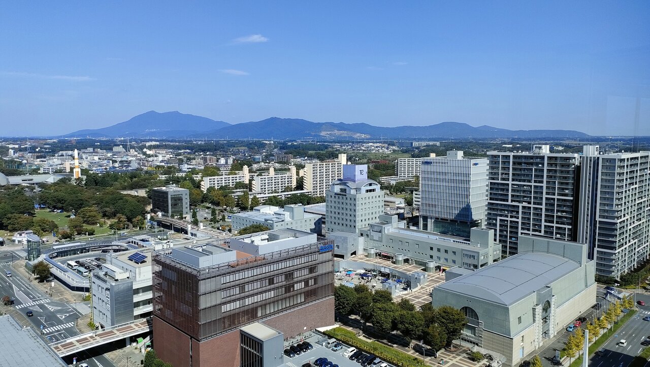 つくばの街並み