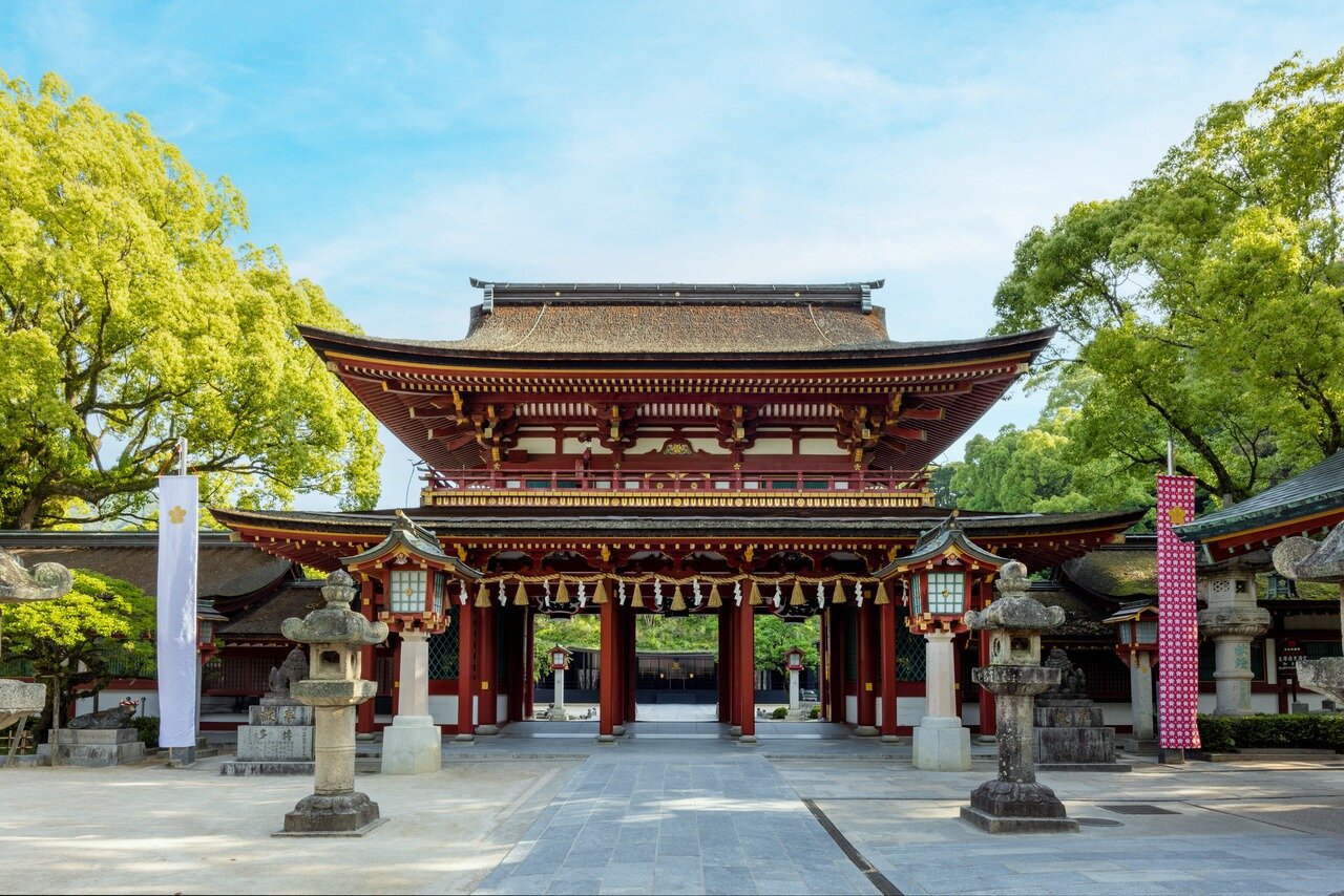 太宰府天満宮の桜門