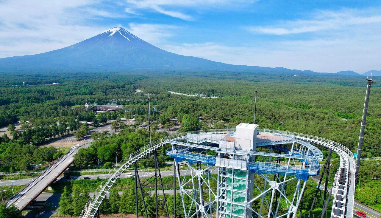 FUJIYAMAタワーから見た景色