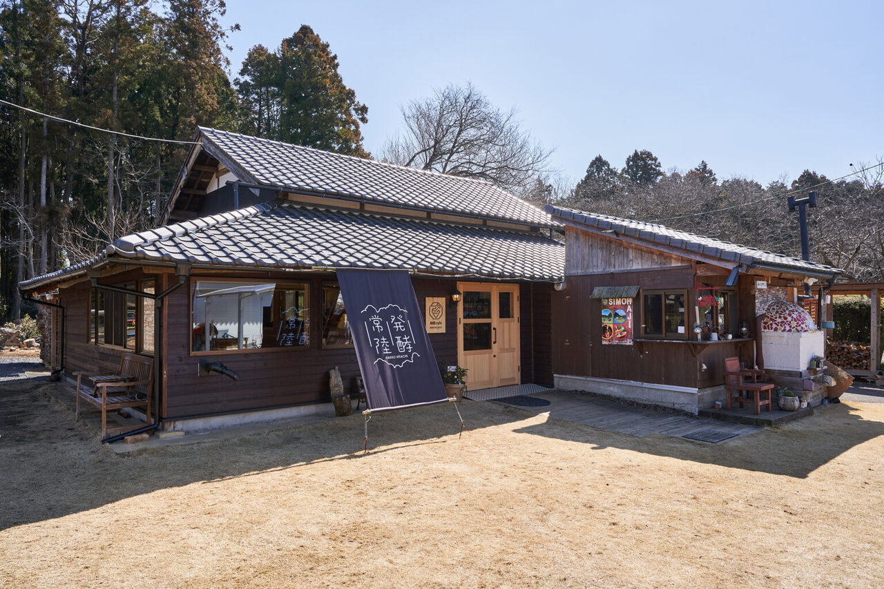 納屋cafeの外観