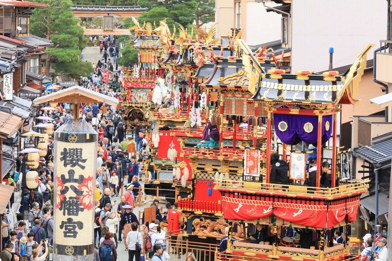 秋の高山祭