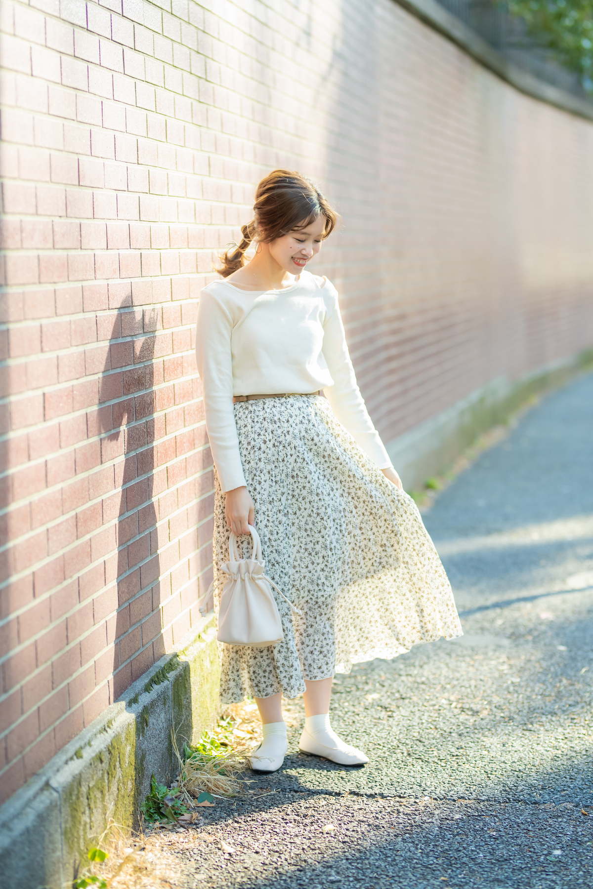LOWRYS FARMスタッフrionaさんの低身長用コーデ