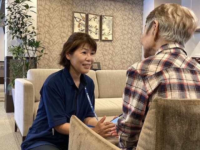 子育てを経て39歳から目指した看護師の道。ご入居者様の役に立てることが仕事のやりがい