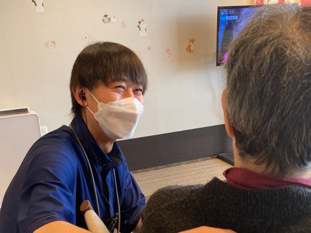 救急搬送の経験で成長を実感。介護職を目指したきっかけは地域に貢献したいという思い