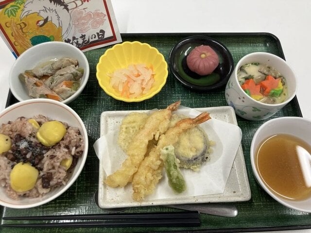 「敬老会」でのお食事