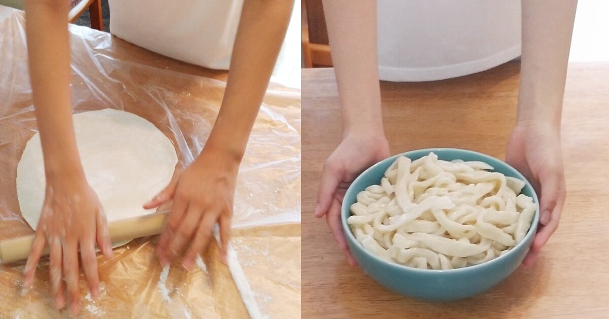 おうちでも子どもに特別な体験と思い出を!「手打ちうどん体験キット」を親子で楽しんでみました