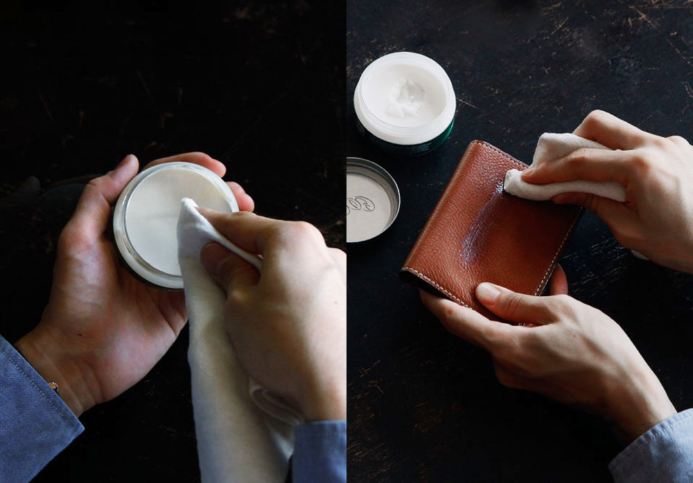 革財布,お手入れ