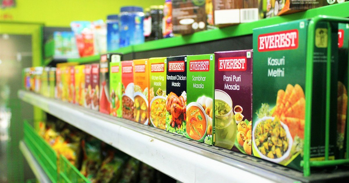 家men,スーパー,陳列棚,買い物,買い間違い