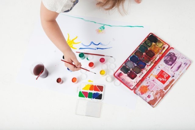 親子の趣味,お絵描き・塗り絵