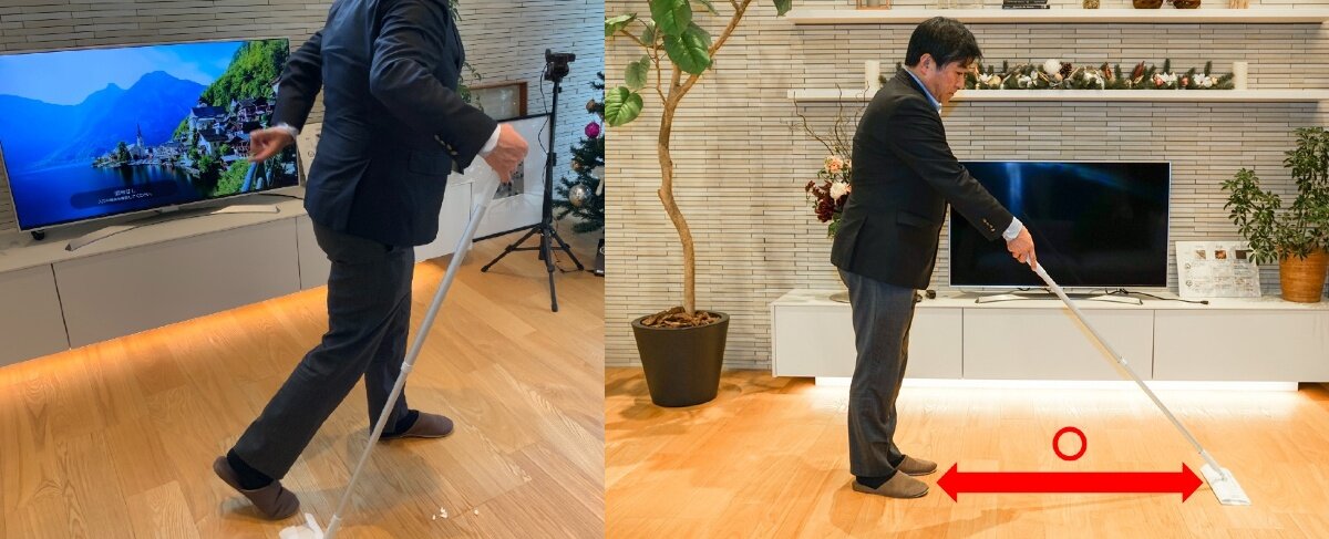 床掃除,姿勢