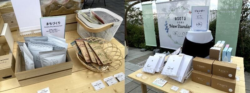 「New Stand Tokyo」のポップアップショップの様子　ジェンダースペースなど