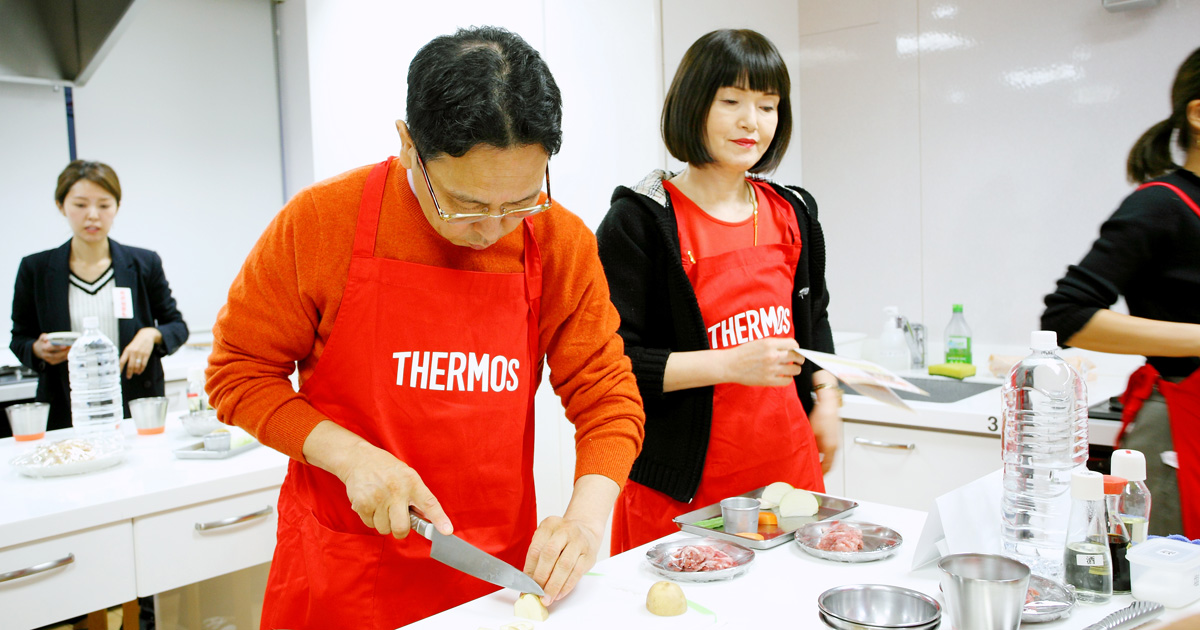 サーモス,スープジャー,お弁当教室,家men