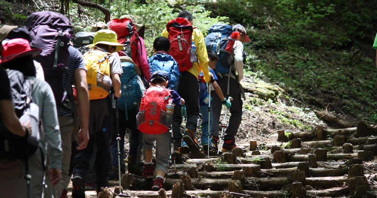 キャラバン,ツアー,登山教室,親子deハイキング,赤城山,家men