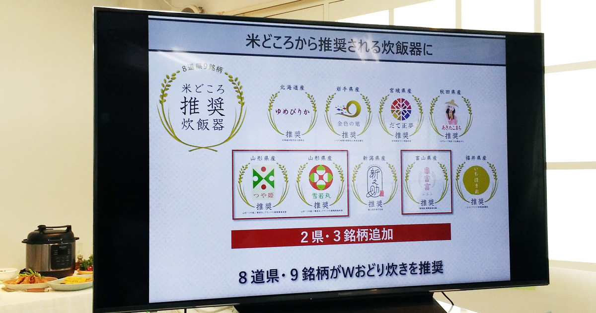 パナソニック,スチーム&可変圧力IHジャー炊飯器,電気圧力なべ,ブランド米,銘柄,圧力調理,無水調理,家men