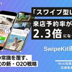 トライハッチ｜予約率が業界平均の2.3倍に向上した5業種の「スワイプ型LP」成功事例とノウハウをまとめたホワイトペーパーを無料公開