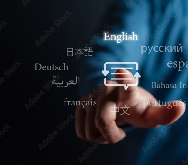 英語・中国語・韓国語など多言語対応