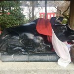 【京都】北野天満宮に行ってきました!撫で牛と水占みくじで「学業成就」「合格祈願」✨